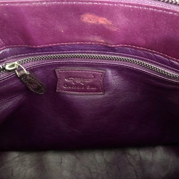 Genuine Crocodile Skin Top Handle Handbag - Picture 6 of 9